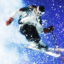 Лыжник в прыжке - sport