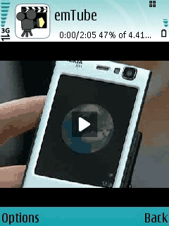 emTube 1.0.10 [Symbian 9] - for OS Symbian