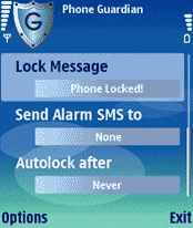 Phone Guardian 1.00 - for OS Symbian