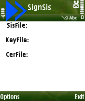 SignSis 1.03  - for OS Symbian